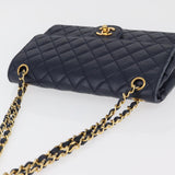Chanel Double Flap Navy lambskin Gold Hardware SOLD custom order