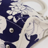 Miu Miu Floral Print Canvas Bag