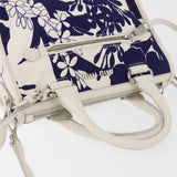 Miu Miu Floral Print Canvas Bag
