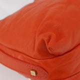 Fendi Mia Hobo Bag FF Buckle Hardware Silver