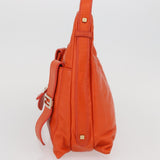 Fendi Mia Hobo Bag FF Buckle Hardware Silver
