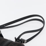 Fendi Zucchino Mia Hobo Bag Black