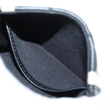 Chanel Black and White Lambskin Crossbody Chain Pouch Accessory