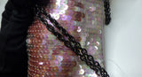 Prada Pink Iridescent Sequin Shoulder Bag