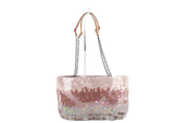 Prada Pink Iridescent Sequin Shoulder Bag