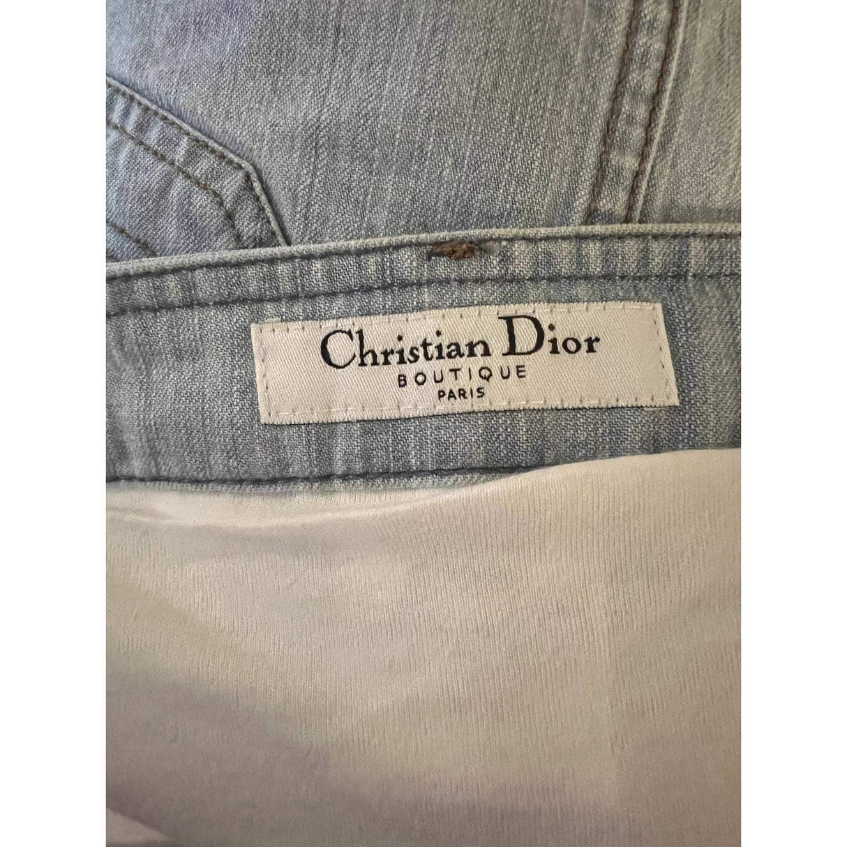 2004 Dior Mini Skirt