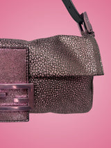 Fendi Baguette Pink Glitter