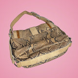 Dior Python Gaucho Bag