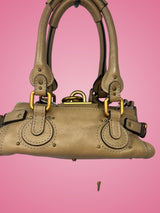Chloe Mini Paddington Brown Leather