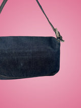 Fendi Baguette Navy Denim