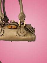 Chloe Mini Paddington Brown Leather