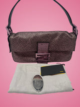 Fendi Baguette Pink Glitter