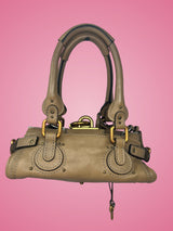 Chloe Mini Paddington Brown Leather