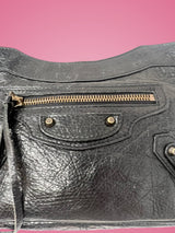 Balenciaga City Hip Bag Black Leather
