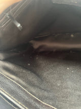 YSL Leopard Print Pony Hair Shoulder Bag