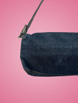 Fendi Baguette Navy Denim