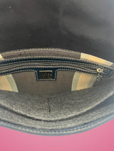 Fendi Baguette Navy Cotton