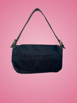 Fendi Baguette Navy Denim