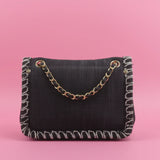 Chanel 2006 Night Flight Denim Shoulder Bag Limited Edition