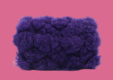 Chanel CC Chain Flap Bag Purple Fur