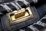 Chanel 2006 Night Flight Denim Shoulder Bag Limited Edition