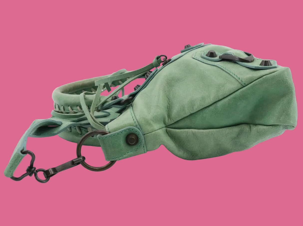 Balenciaga City First Two Way Bag Green Leather (includes dust bag)