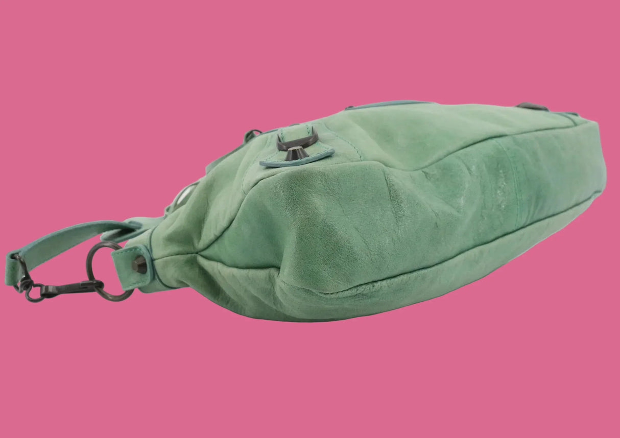 Balenciaga City First Two Way Bag Green Leather (includes dust bag)