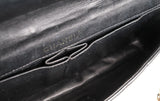 Chanel East West Chocolate Bar Bag Black Lambskin
