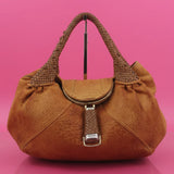 Fendi Spy Bag Brown Leather