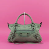 Balenciaga City First Two Way Bag Green Leather (includes dust bag)
