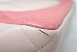 Chanel Pink Colorblock Matelassé Quilted Lambskin Chain Shoulder Bag