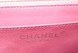 Chanel Pink Colorblock Matelassé Quilted Lambskin Chain Shoulder Bag