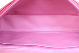 Chanel Pink Colorblock Matelassé Quilted Lambskin Chain Shoulder Bag
